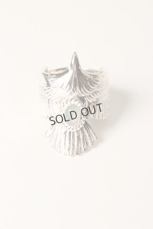 画像2: {SOLD}Taro Washimi タロウ ワシミ 鷲見太郎 《under bar限定ムーンストーン仕様》eagle eg 925 ring/MOON STONE{-BCA}