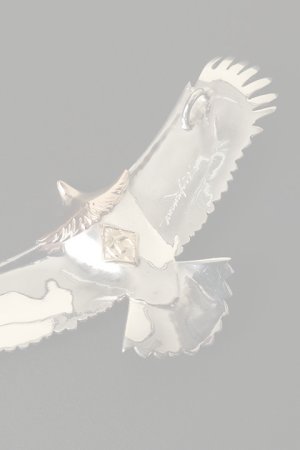 画像4:   Taro Washimi タロウ ワシミ 鷲見太郎 eagle eg-03/K18PG・925/鷲見太郎氏による手彫りの唐草模様入り {-BCA}  :WT-202312-SP01-F 