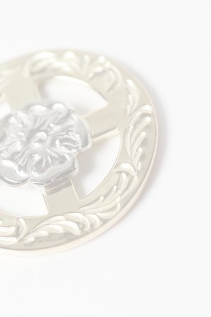 画像4:   Taro Washimi タロウ ワシミ 鷲見太郎 唐草 K18 medicine wheel/S Pt900 flower metal {-BES}  {E-08}  :WT-202504_08-F 