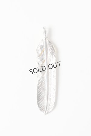 画像2: Taro Washimi タロウ ワシミ 鷲見太郎 L flight feather 01/L K18 flight heart feather 01 {-BES}
