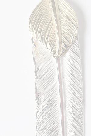 画像3:   Taro Washimi タロウ ワシミ 鷲見太郎 L flight feather 02/L K18 flight heart feather 02 {-BES}  {E-11}  :WT-202504_11-F 