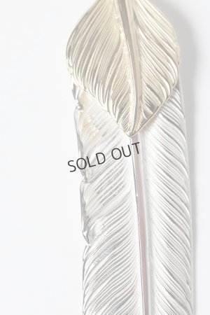 画像3: {SOLD}Taro Washimi タロウ ワシミ 鷲見太郎 L flight feather 02/L K18 flight heart feather 02{-BES}{E-11}