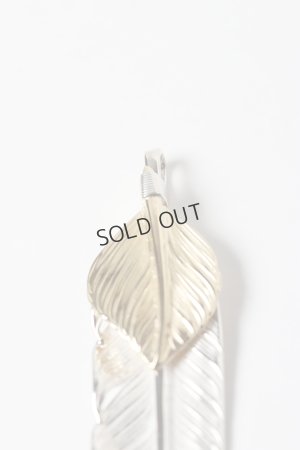 画像4: {SOLD}Taro Washimi タロウ ワシミ 鷲見太郎 L flight feather 02/L K18 flight heart feather 02{-BES}{E-11}