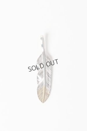 画像2: {SOLD}Taro Washimi タロウ ワシミ 鷲見太郎 S feather K18 top 01/M K18 eagle metal{-BES}{E-14}{E-36}