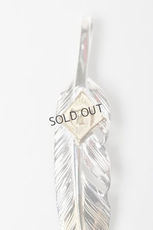 画像3: {SOLD}Taro Washimi タロウ ワシミ 鷲見太郎 S feather K18 top 01/M K18 eagle metal{-BES}{E-14}{E-36}