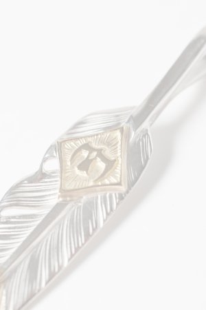 画像3:  {SOLD} Taro Washimi タロウ ワシミ 鷲見太郎 S feather K18 top 02/M K18 eagle metal {-BES}  {E-15}  {E-37}  :WT-202504_15-F 