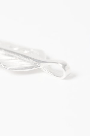 画像6:   Taro Washimi タロウ ワシミ 鷲見太郎 L arabesque flight feather 01/S K18 flower metal/diamond 2mm {-BES}  {E-19}  :WT-202504_19-F 
