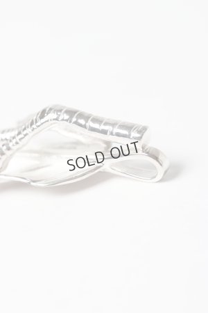 画像6: {SOLD}Taro Washimi タロウ ワシミ 鷲見太郎 L arabesque flight feather 01/eagle claw pendant 01/S K18 flower metal/diamond 2mm{-BES}{E-23}