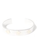   Taro Washimi タロウ ワシミ 鷲見太郎 M plain bangle 12mm/M K18 flower metal×3個 {-BES}  {E-27}  :WT-202504_27-F 