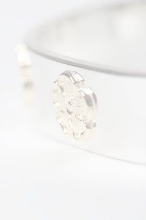 画像5:   Taro Washimi タロウ ワシミ 鷲見太郎 M plain bangle 12mm/M K18 flower metal×3個 {-BES}  {E-27}  :WT-202504_27-F 