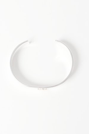 画像2:  {SOLD} Taro Washimi タロウ ワシミ 鷲見太郎 M plain bangle 12mm/M K18 flower metal {-BES}  {E-28}  :WT-202504_28-F 