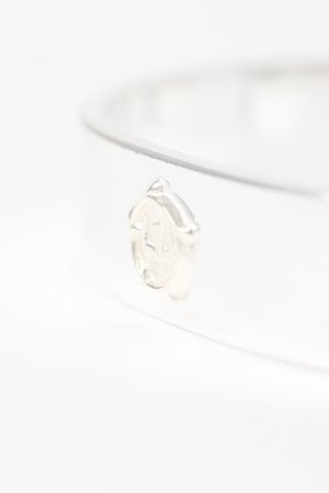画像5:   Taro Washimi タロウ ワシミ 鷲見太郎 M plain bangle 12mm/arabesque K18 eagle metal {-BES}  {E-29}  :WT-202504_29-F 