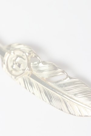 画像4:   Taro Washimi タロウ ワシミ 鷲見太郎 S K18 feather 01/arabesque K18 eagle metal {-BES}  {E-32}  :WT-202504_32-F 
