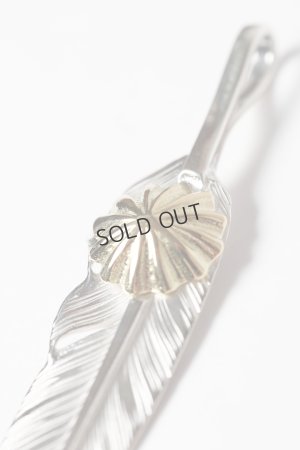 画像3: {SOLD}Taro Washimi タロウ ワシミ 鷲見太郎 S feather 02/K18 concho07{-BES}{E-35}