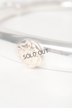 画像2: {SOLD}Taro Washimi タロウ ワシミ 鷲見太郎 M eagle bangle/S K18 flower metal{-BEA}