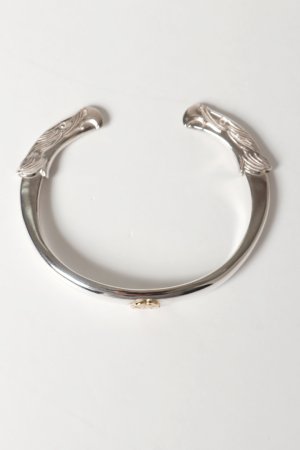 画像3: Taro Washimi タロウ ワシミ 鷲見太郎 M eagle bangle/S K18 flower metal{-BEA}