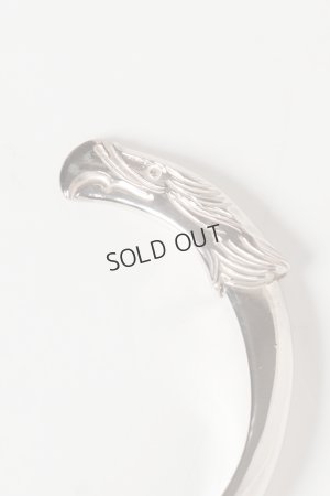 画像5: {SOLD}Taro Washimi タロウ ワシミ 鷲見太郎 M eagle bangle/S K18 flower metal{-BEA}