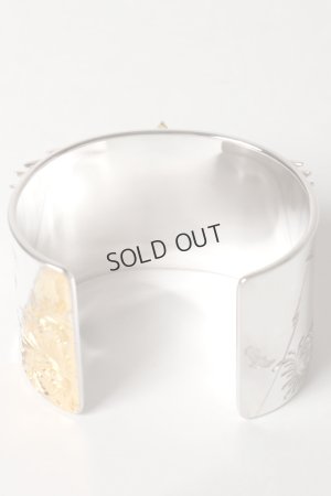 画像8: {SOLD} 【☆超激レア】鷲見太郎氏の手彫りアラベスク 世界オンリーワンアイテム  Taro Washimi タロウ ワシミ 鷲見太郎 eagle eg-03/K18・925 bangle with K24 arabesque design