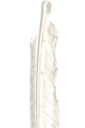 画像4:  {SOLD} Taro Washimi タロウ ワシミ 鷲見太郎 M K18 flight feather 01 {-BJS}  :WT-PENDANT-107-F 