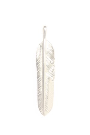 画像1:   Taro Washimi タロウ ワシミ 鷲見太郎 S K18 flight feather 01 {1FFS01-YG-BJS}  :WT-PENDANT-108-F 