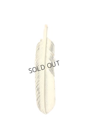 画像2: {SOLD}Taro Washimi タロウ ワシミ 鷲見太郎 K18 eagle claw pendant 01 × L K18 arabesque flight feather 01{-BJS}