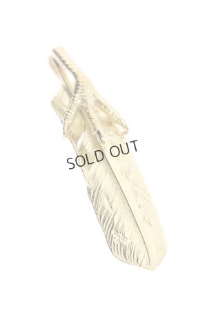 画像4: {SOLD}Taro Washimi タロウ ワシミ 鷲見太郎 K18 eagle claw pendant 01 × L K18 arabesque flight feather 01{-BJS}