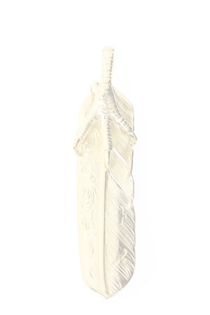 画像1:  {SOLD} Taro Washimi タロウ ワシミ 鷲見太郎 K18 eagle claw pendant 02 × L K18 arabesque flight feather 02 {-BJS}  :WT-PENDANT-110-F 