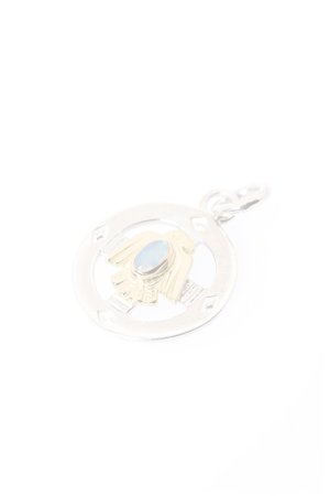 画像3:   Taro Washimi タロウ ワシミ 鷲見太郎 medicine wheel × K18 thunderbird × Custom Opal {-BJS}  :WT-PENDANT-113-F 