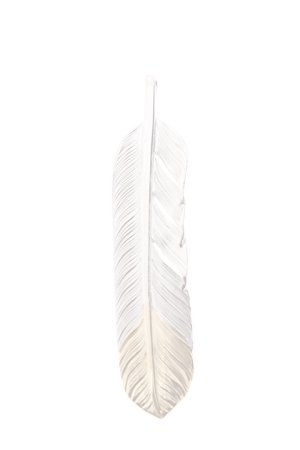 画像1:  {SOLD} Taro Washimi タロウ ワシミ 鷲見太郎 L flight feather K18 top 01 {1FFL01-TYG-BJS}  :WT-PENDANT-117-F 