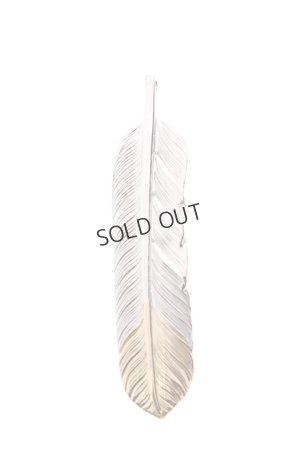 画像1: {SOLD}Taro Washimi タロウ ワシミ 鷲見太郎 L flight feather K18 top 01{1FFL01-TYG-BJS}