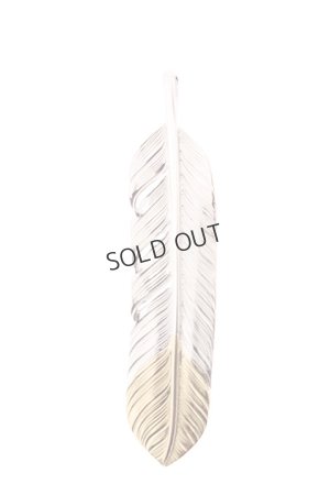 画像1: {SOLD}Taro Washimi タロウ ワシミ 鷲見太郎 L flight feather K18 top 02{1FFL02-TYG-BJS}