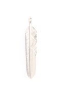   Taro Washimi タロウ ワシミ 鷲見太郎 M K18PG flight feather 01 {-BJS}  :WT-PENDANT-119-F 
