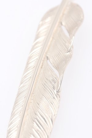 画像4:  {SOLD} Taro Washimi タロウ ワシミ 鷲見太郎 M K18PG flight feather 01 {-BJS}  :WT-PENDANT-119-F 