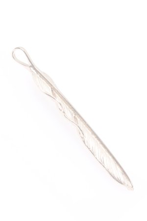 画像3:  {SOLD} Taro Washimi タロウ ワシミ 鷲見太郎 M K18PG flight feather 02 {-BJS}  :WT-PENDANT-120-F 
