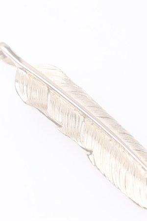 画像4:  {SOLD} Taro Washimi タロウ ワシミ 鷲見太郎 M K18PG flight feather 02 {-BJS}  :WT-PENDANT-120-F 