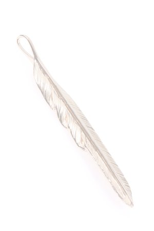 画像3:  {SOLD} Taro Washimi タロウ ワシミ 鷲見太郎 L K18PG flight feather 01 {1FFL01-PG-BJS}  :WT-PENDANT-121-F 