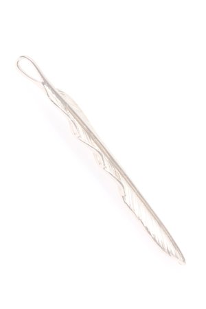 画像3:  {SOLD} Taro Washimi タロウ ワシミ 鷲見太郎 L K18PG flight feather 02 {1FFL02-PG-BJS}  :WT-PENDANT-122-F 
