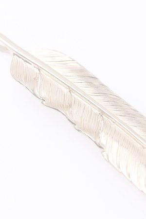 画像4:  {SOLD} Taro Washimi タロウ ワシミ 鷲見太郎 L K18PG flight feather 02 {1FFL02-PG-BJS}  :WT-PENDANT-122-F 