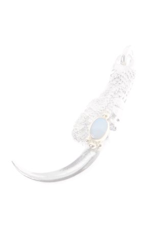 画像3:  {SOLD} Taro Washimi タロウ ワシミ 鷲見太郎 opal × K18 sazare cup(5×7) L eagle claw single pendant 02 {WT-PENDANT-1126B-AIA}  :WT-PENDANT-17-F 