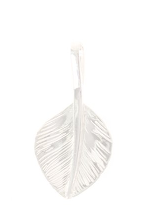 画像2:   Taro Washimi タロウ ワシミ 鷲見太郎 L heart feather 01  {1HFL01-AIA}  :WT-PENDANT-23-F 