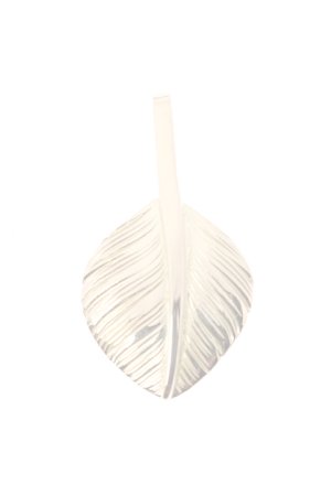 画像1:  {SOLD} Taro Washimi タロウ ワシミ 鷲見太郎 L K18 heart feather 01 {1HFL01-YG-BJS}  :WT-PENDANT-25-F 