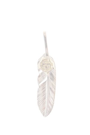 画像1:   Taro Washimi タロウ ワシミ 鷲見太郎 arabesque K18 eagle metal × S feather 02 {-AIA}  :WT-PENDANT-39-F 