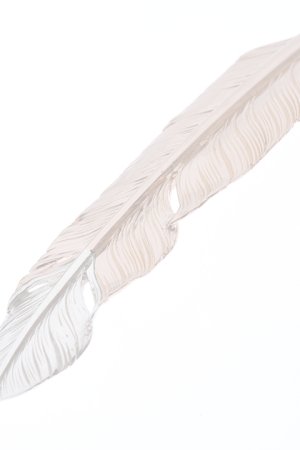 画像4:  {SOLD} Taro Washimi タロウ ワシミ 鷲見太郎 M K18PG feather 925 top 01 {-BJS}  :WT-PENDANT-48-F 