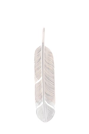 画像2:  {SOLD} Taro Washimi タロウ ワシミ 鷲見太郎 M K18PG feather 925 top 02 {-BJS}  :WT-PENDANT-49-F 
