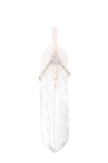   Taro Washimi タロウ ワシミ 鷲見太郎 K18PG eagle claw pendant 01 × L arabesque flight feather 01 {-BJS}  :WT-PENDANT-50-F 