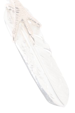 画像5:  {SOLD} Taro Washimi タロウ ワシミ 鷲見太郎 K18PG eagle claw pendant 01 × L arabesque flight feather 01 {-BJS}  :WT-PENDANT-50-F 