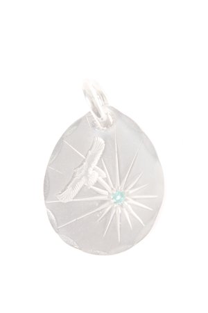 画像1:   Taro Washimi タロウ ワシミ 鷲見太郎 LA LIMITED metal パライバトルマリン {-AIA}  :WT-PENDANT-66-F 