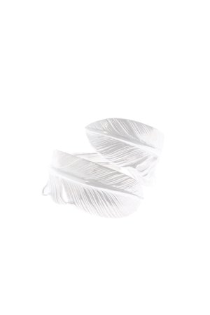 画像1:  {SOLD} Taro Washimi タロウ ワシミ 鷲見太郎 S two feather ring {-BBA}  :WT202210-01-F 