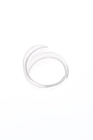 画像3:  {SOLD} Taro Washimi タロウ ワシミ 鷲見太郎 S two feather ring {-BBA}  :WT202210-01-F 