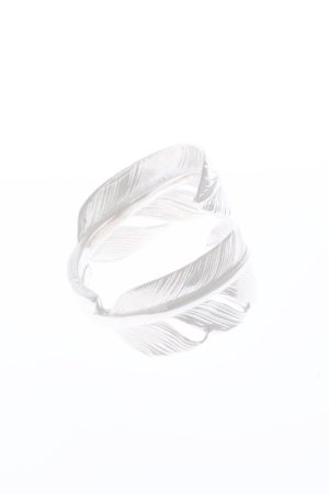 画像4:  {SOLD} Taro Washimi タロウ ワシミ 鷲見太郎 S two feather ring {-BBA}  :WT202210-01-F 